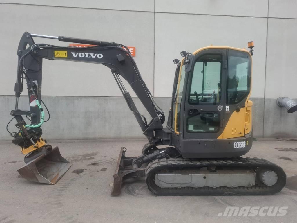 Volvo ECR 58 D Minigravere <7t