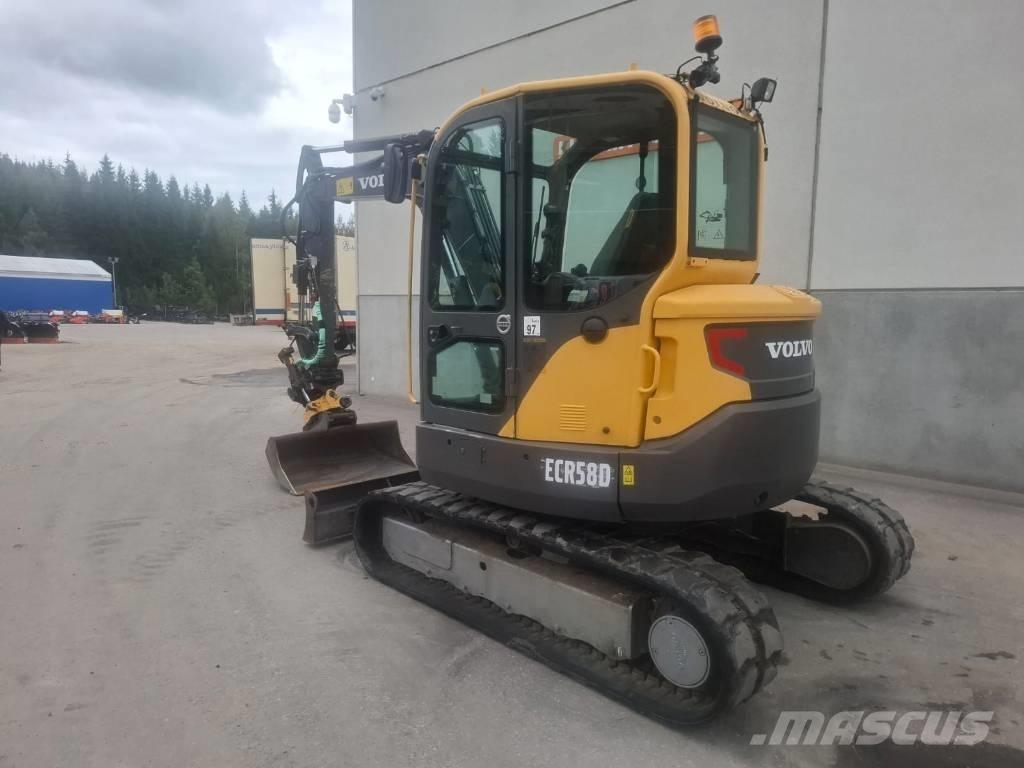 Volvo ECR 58 D Minigravere <7t