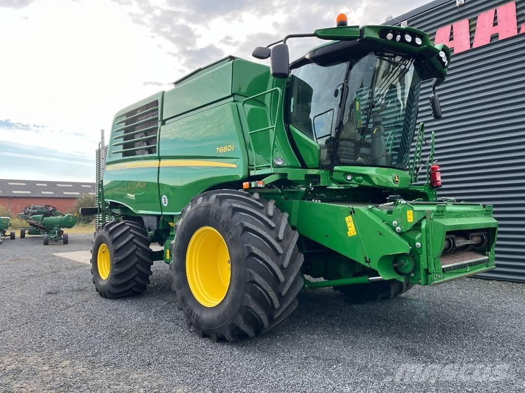 John Deere T 660i Skurtreskere