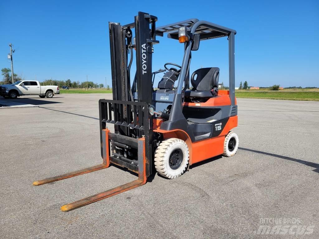 Toyota 8FB15 Elektriske trucker