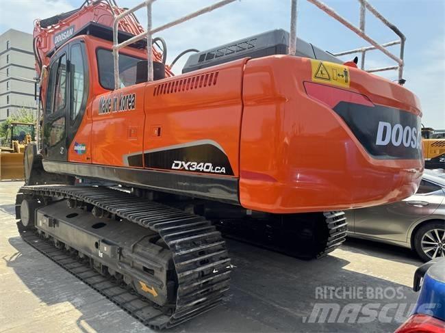 Doosan DX 340 LC Beltegraver