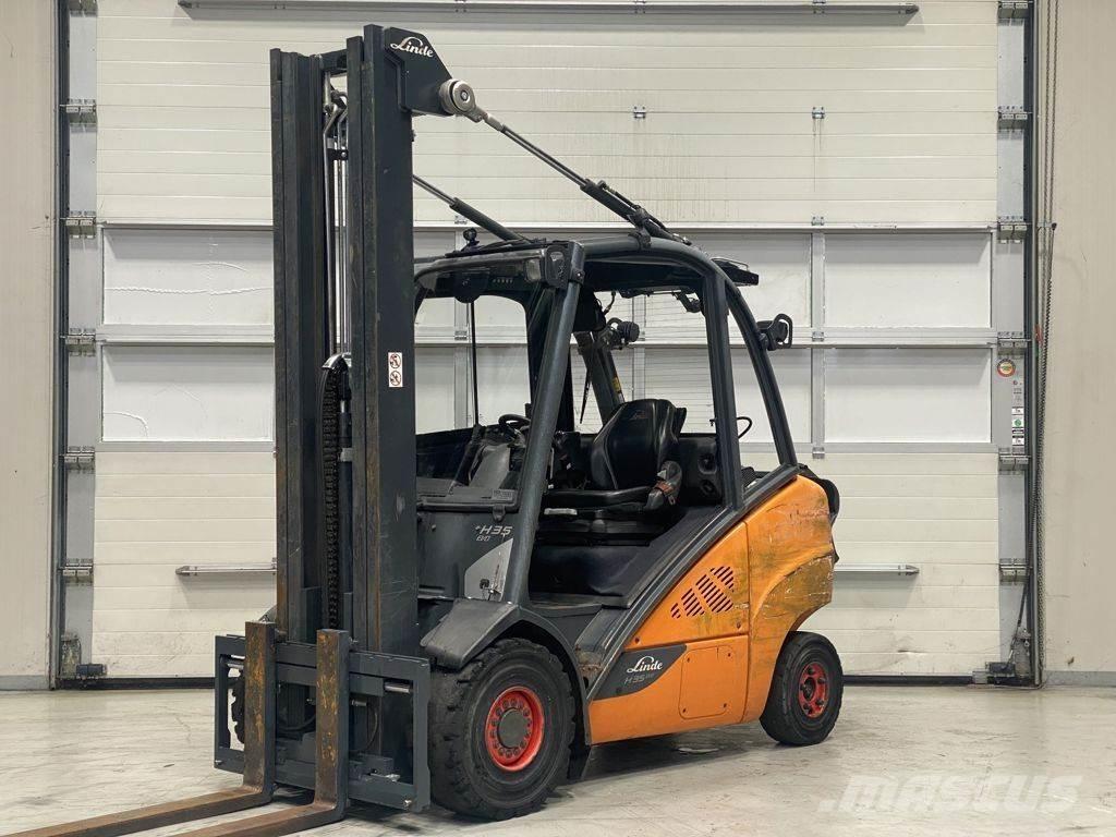 Linde H35T-02 Propan trucker