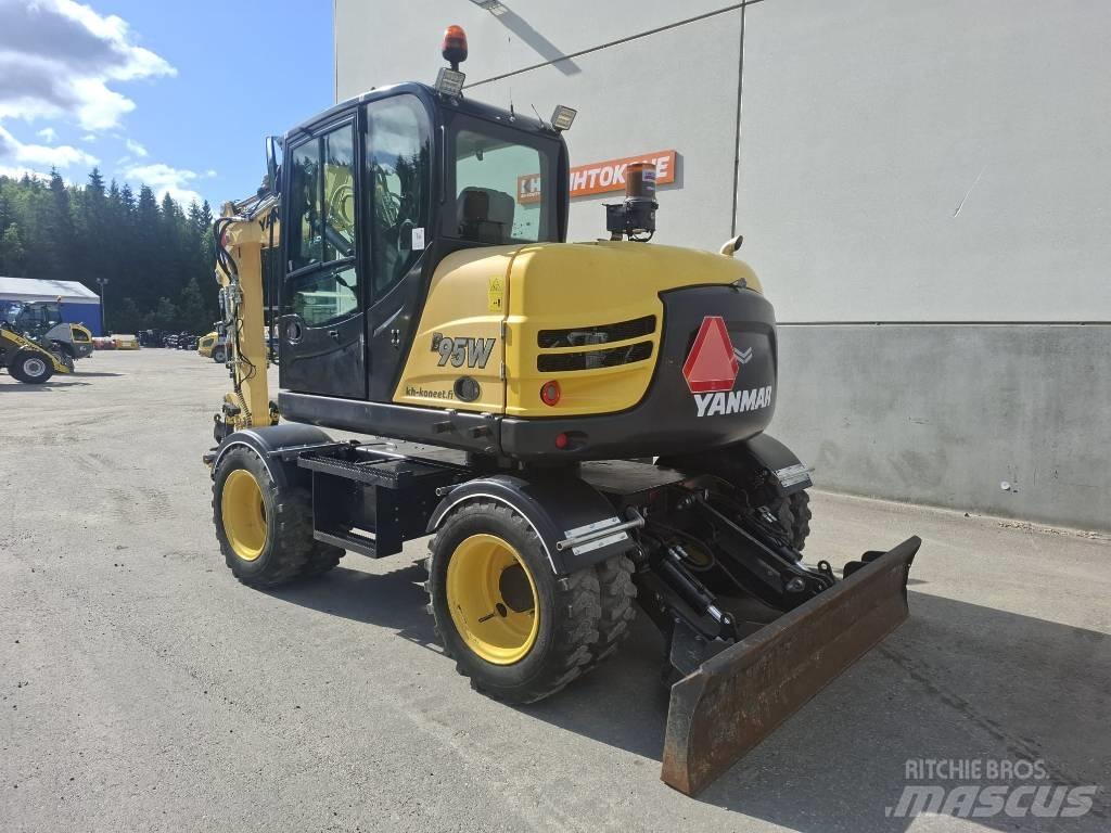 Yanmar B 95 W Hjulgravere