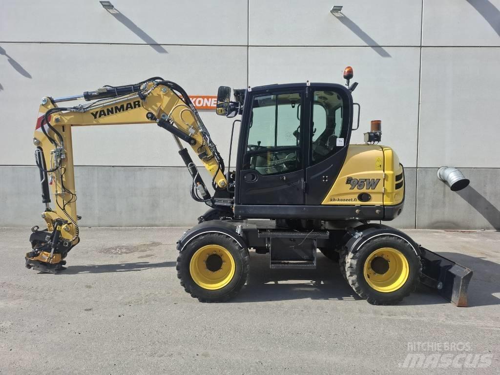 Yanmar B 95 W Hjulgravere