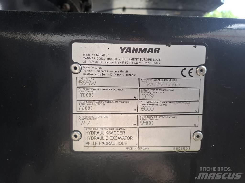 Yanmar B 95 W Hjulgravere
