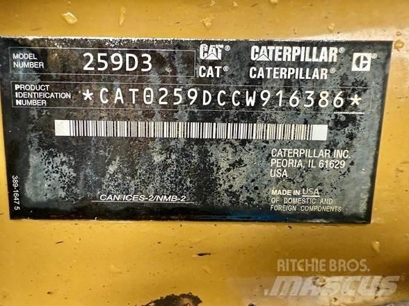 CAT 259D3 Kompaktlastere