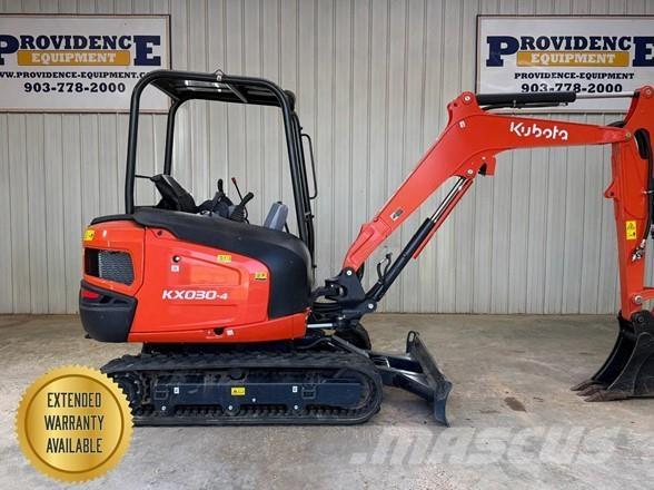 Kubota KX030-4 Minigravere <7t