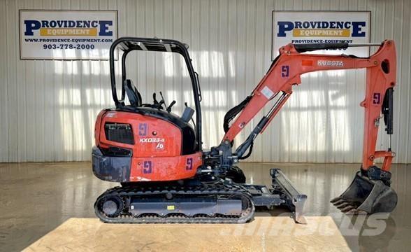 Kubota KX033-4 Minigravere <7t