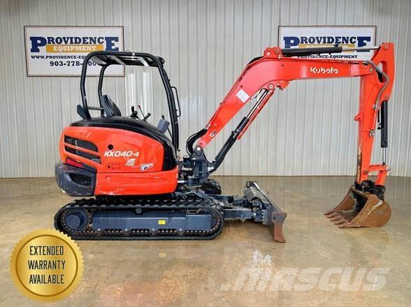 Kubota KX040-4 Minigravere <7t