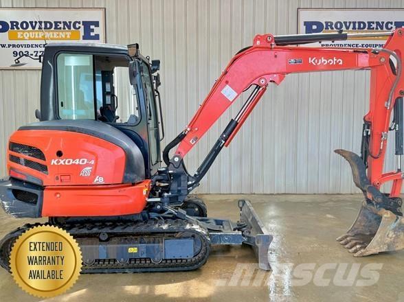 Kubota KX040-4 Minigravere <7t