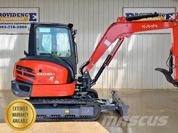 Kubota KX040-4 Minigravere <7t