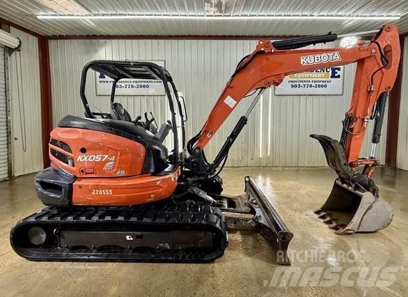 Kubota KX057-4 Beltegraver