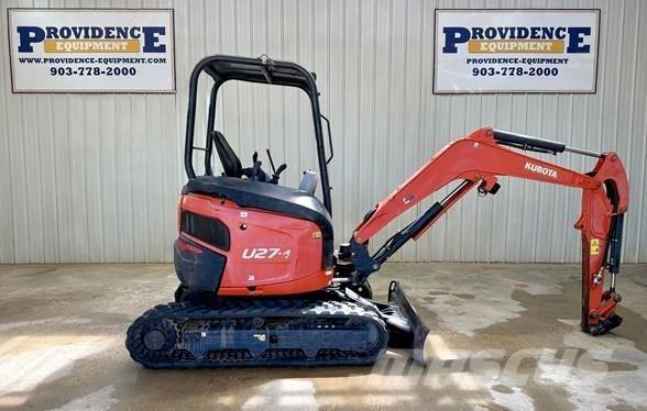 Kubota U27-4 Minigravere <7t