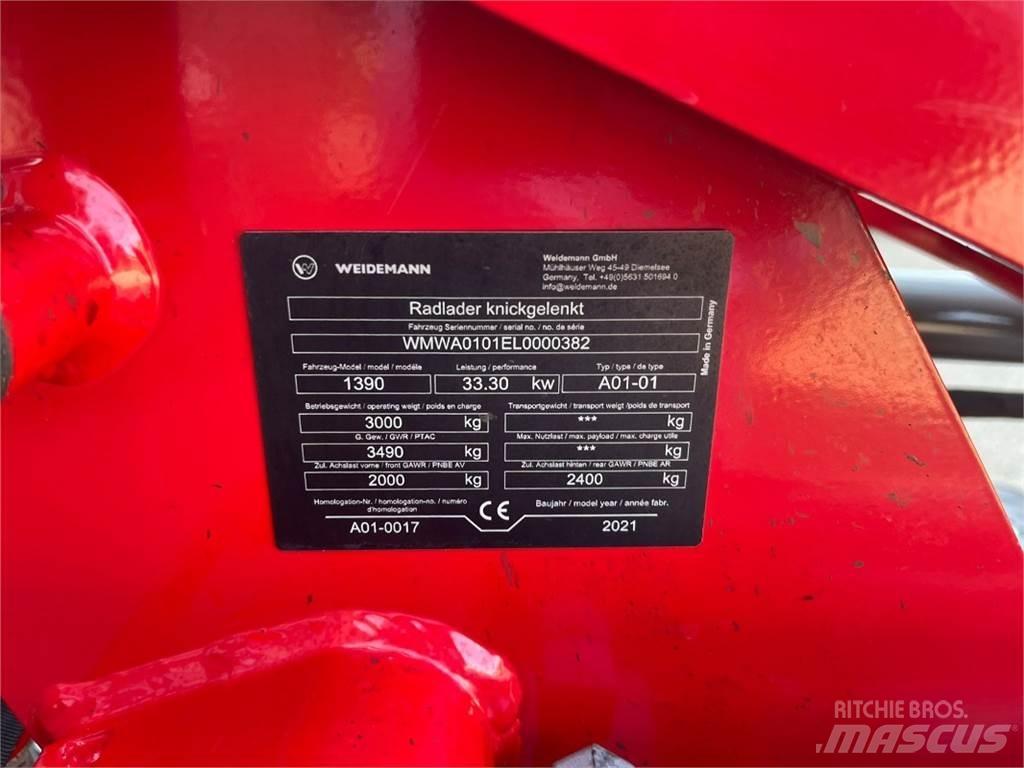 Weidemann 1390 Landbruk - Annet