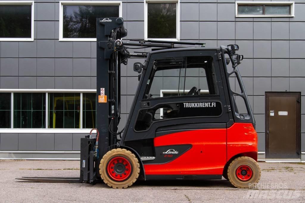 Linde E50HL-01 Elektriske trucker