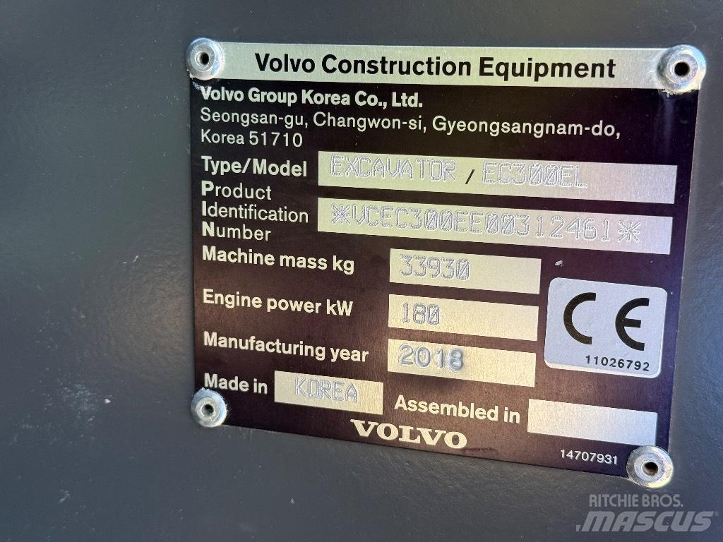 Volvo EC 300 EL Beltegraver