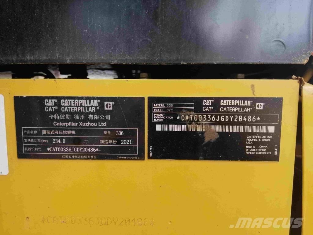 CAT 2020 CAT 336 Beltegraver