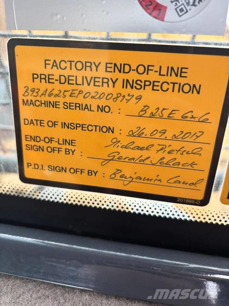 Bell B 25 E Rammestyrte Dumpere