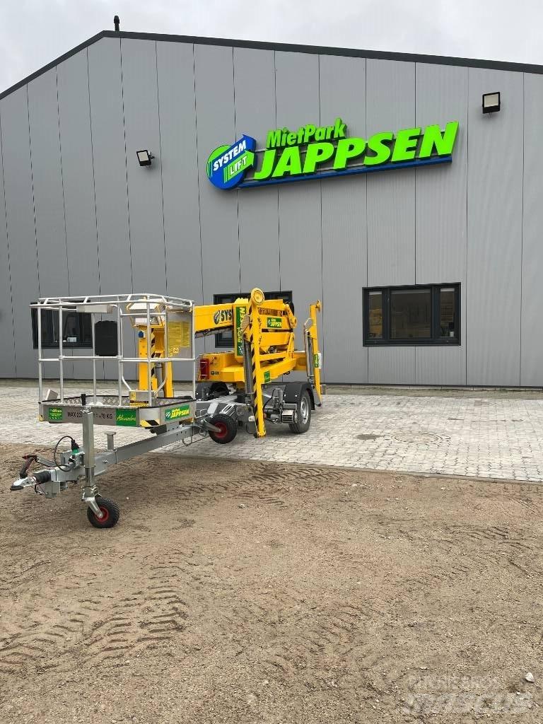 Ommelift 1500 EXB Tilhengerlifter