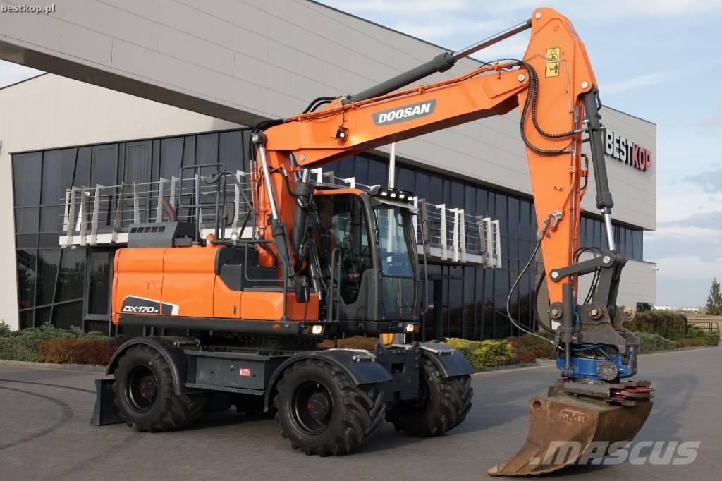 Doosan DX170W-5 Hjulgravere