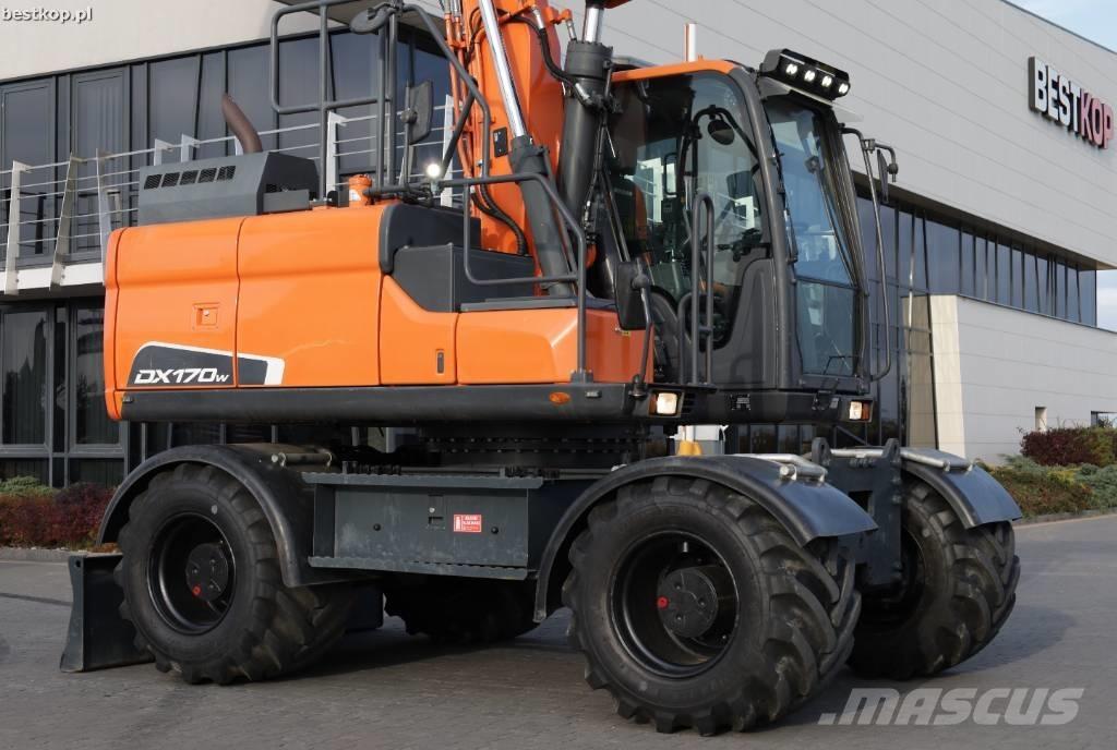 Doosan DX170W-5 Hjulgravere
