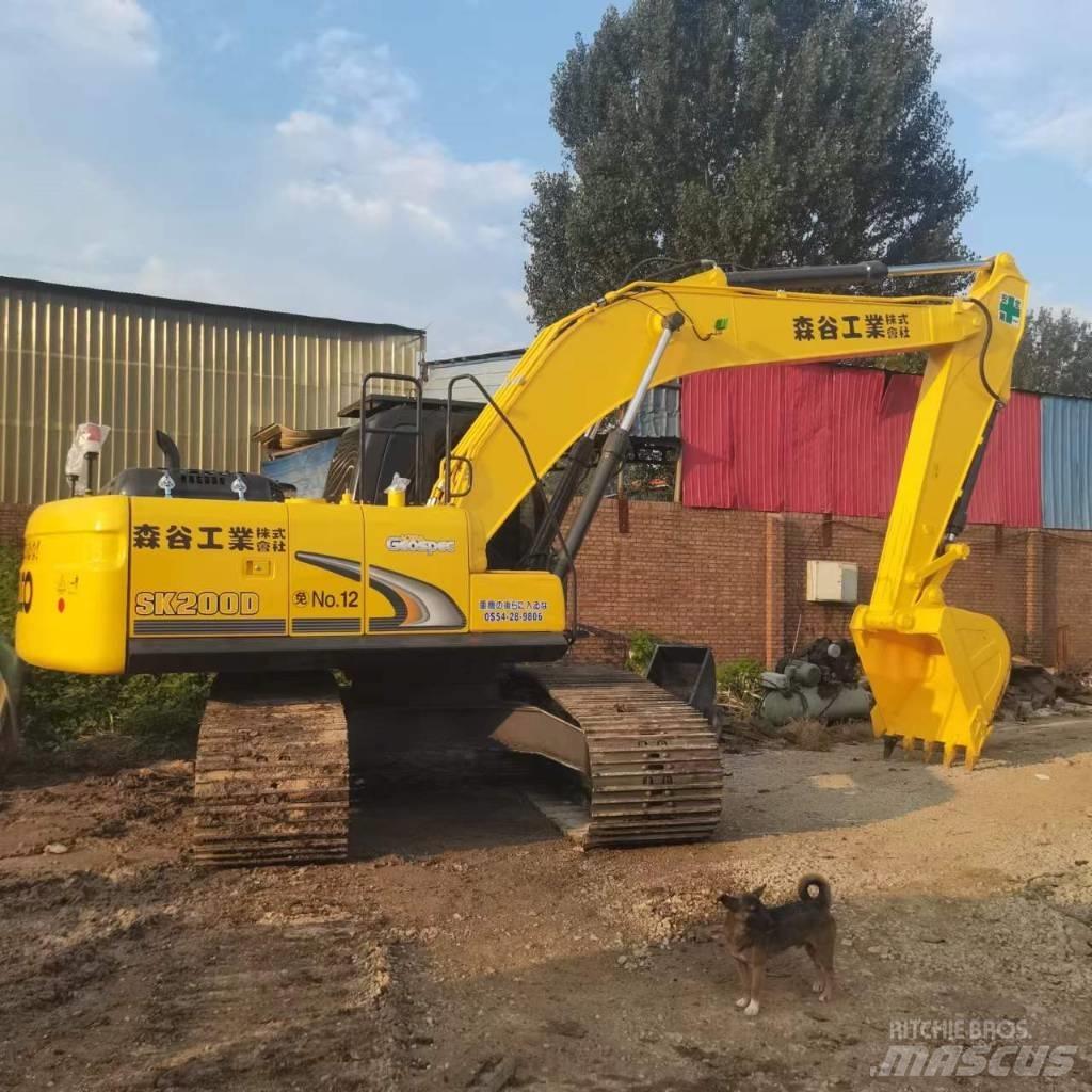 Kobelco SK200D Beltegraver