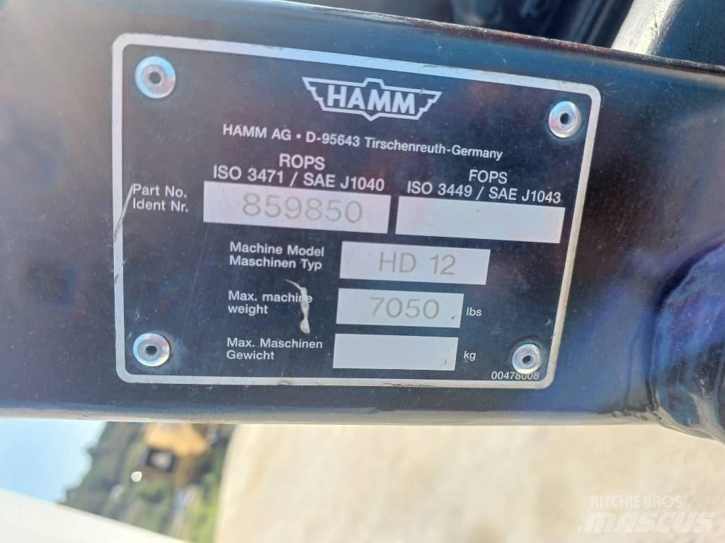 Hamm HD 12 Tandem Valser
