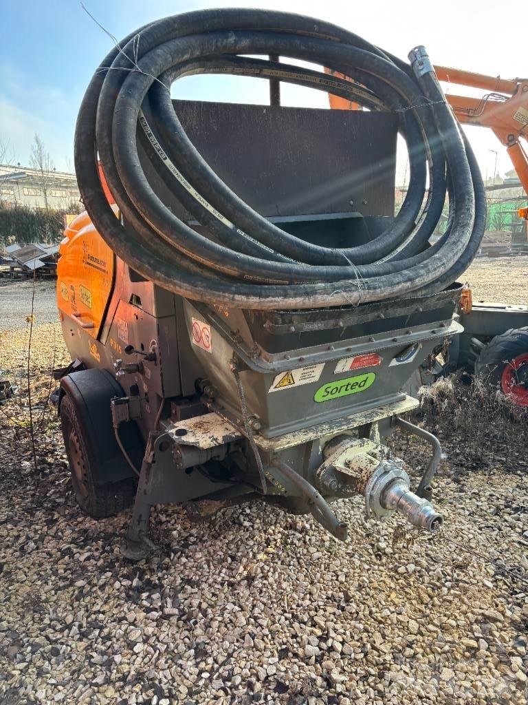 Putzmeister P 715 TD Betongpumpe biler