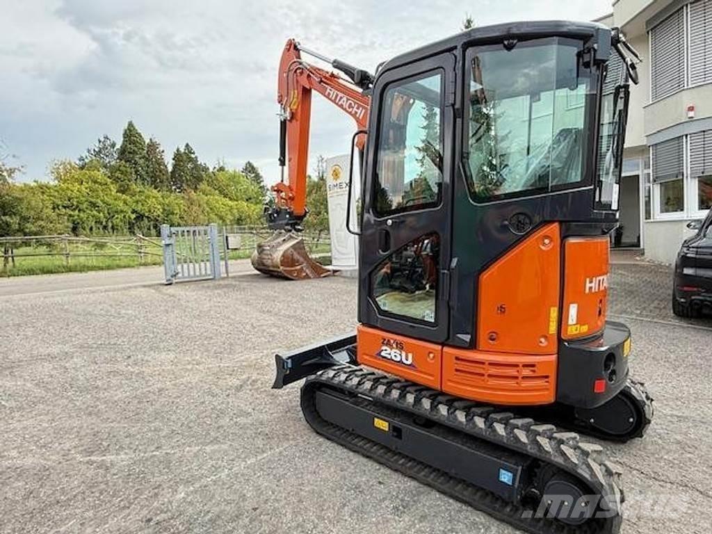 Hitachi ZX26 U-6 Minigravere <7t