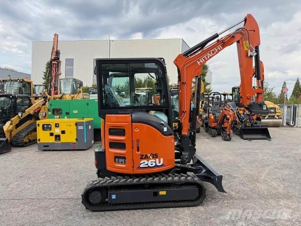 Hitachi ZX26 U-6 Minigravere <7t