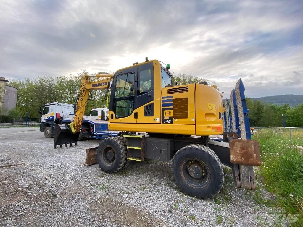 Komatsu PW 148 Hjulgravere