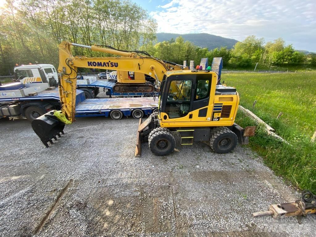Komatsu PW 148 Hjulgravere