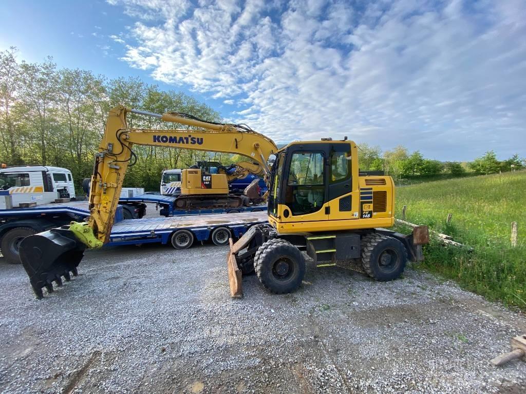 Komatsu PW 148 Hjulgravere