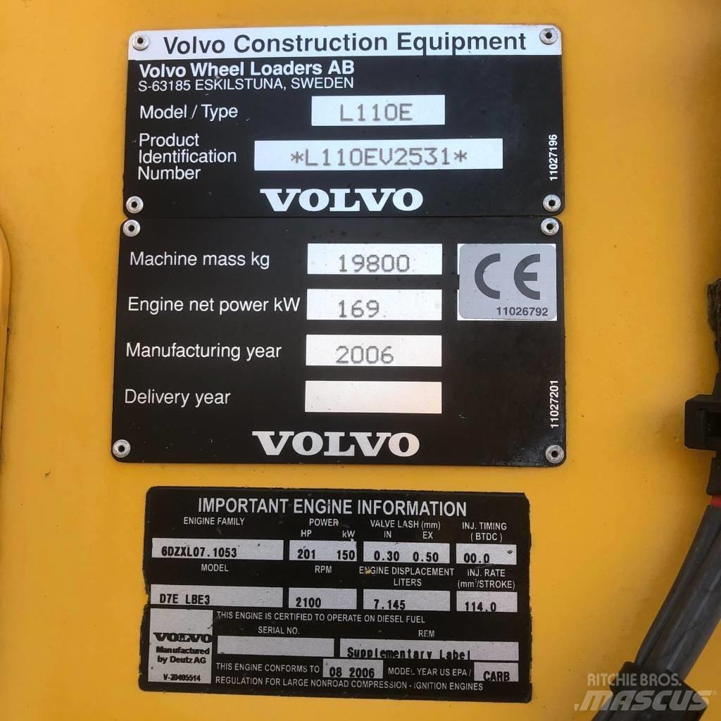 Volvo L 110 E Hjullastere