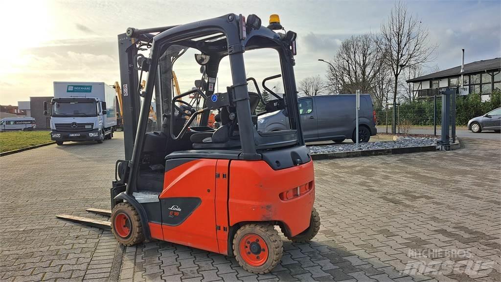 Linde E18PH-02 Elektriske trucker
