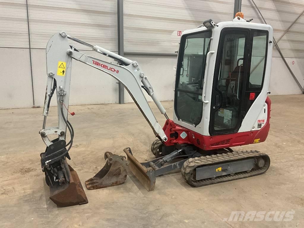 Takeuchi TB 216 Minigravere <7t