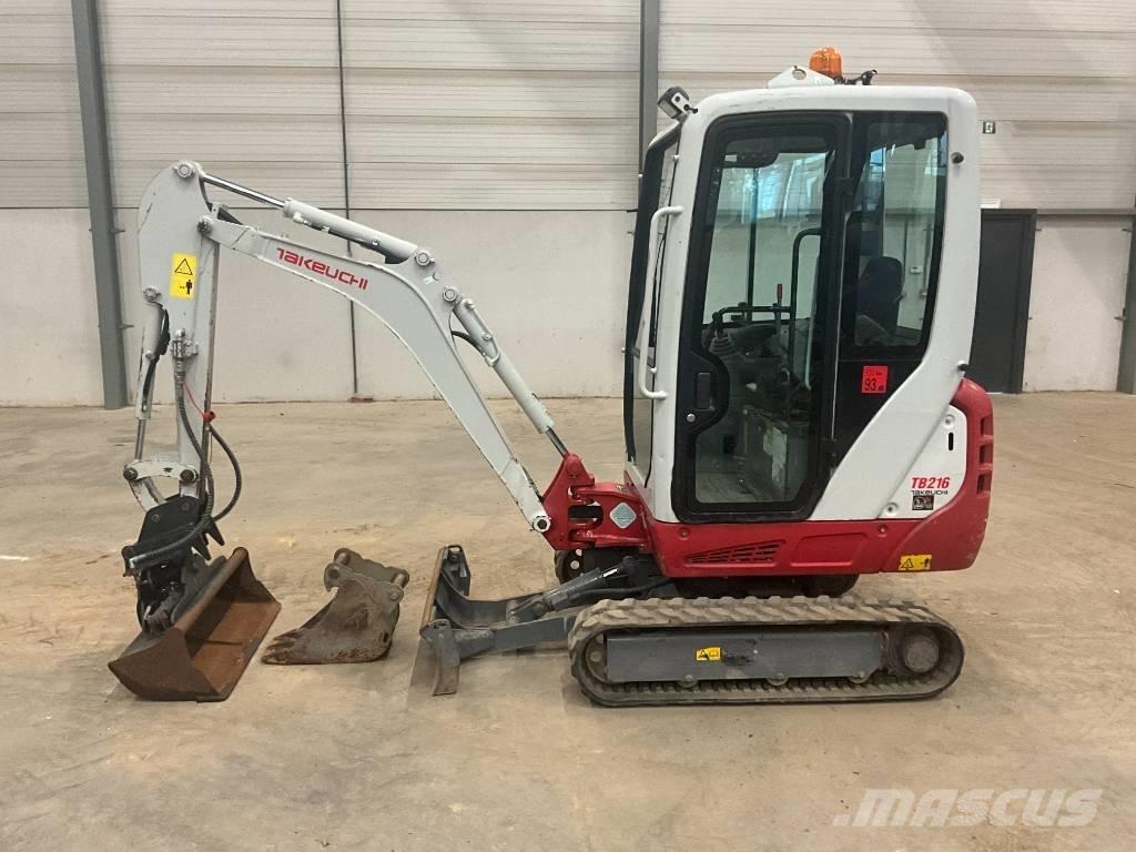 Takeuchi TB 216 Minigravere <7t