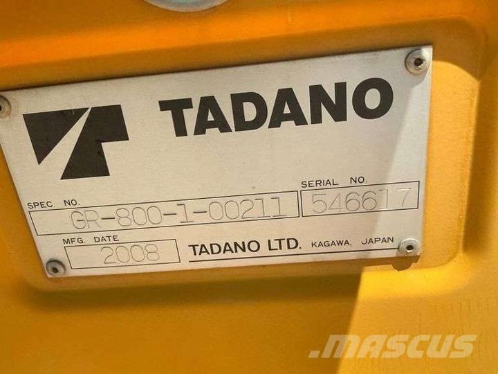 Tadano GR 800 XL-1 Røff terreng kraner