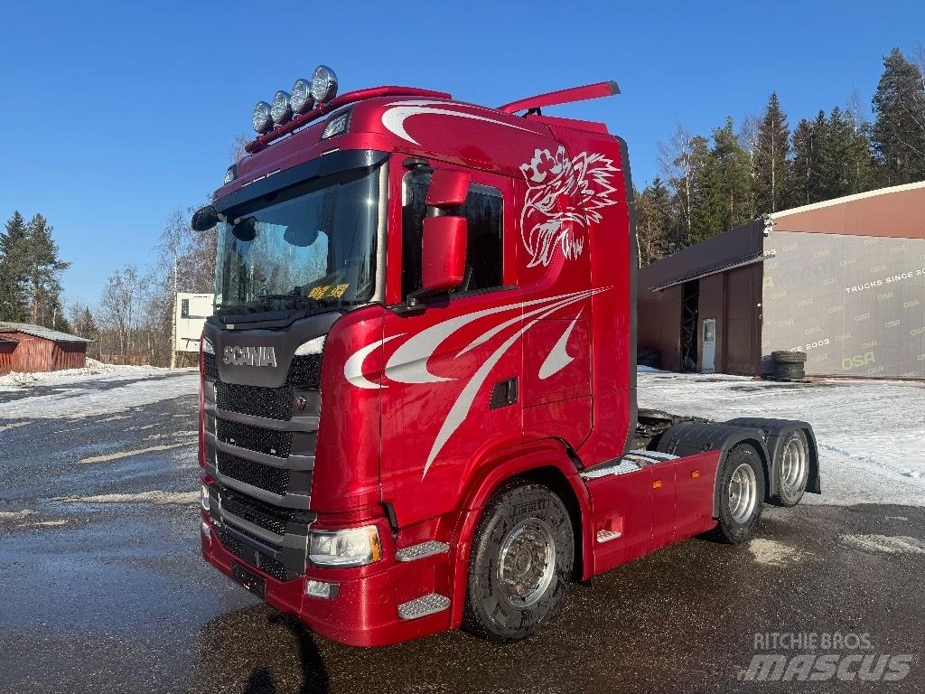 Scania S540 6x2 Trekkvogner