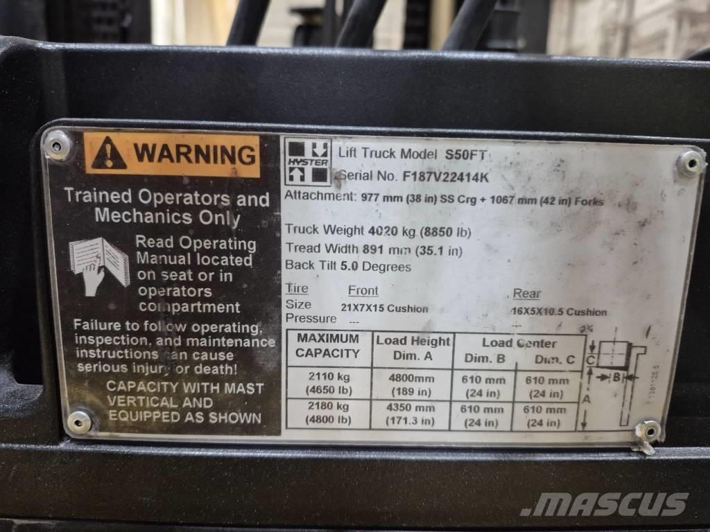 Hyster S 50 FT Gaffeltrucker - Annet