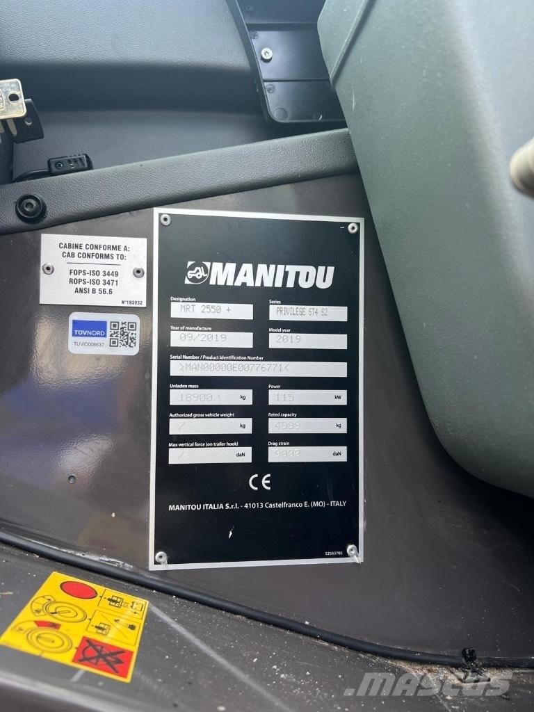 Manitou MRT 2550 Teleskoplastere