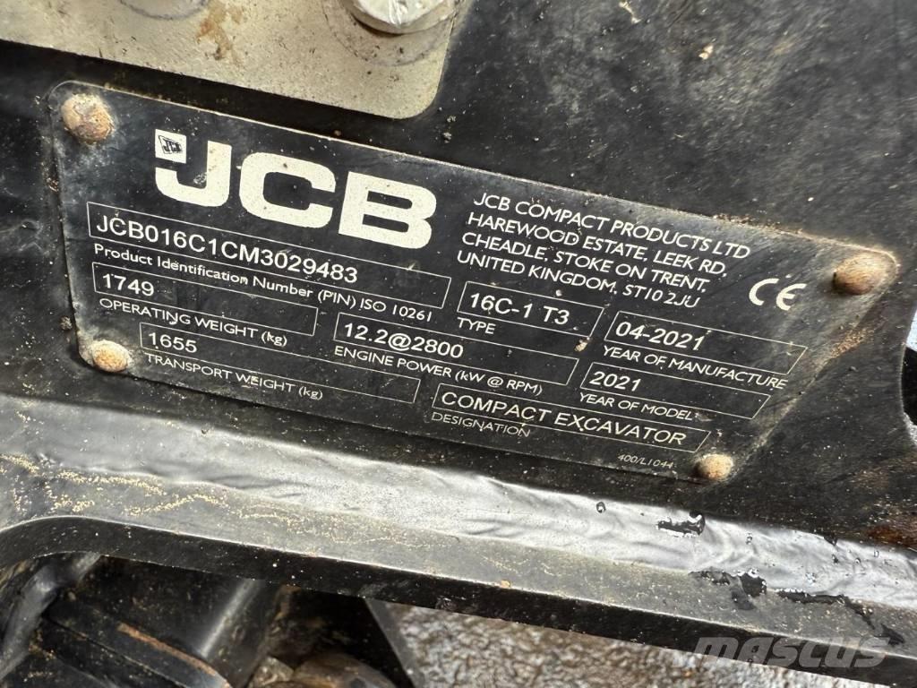 JCB 16 C-1 Minigravere <7t