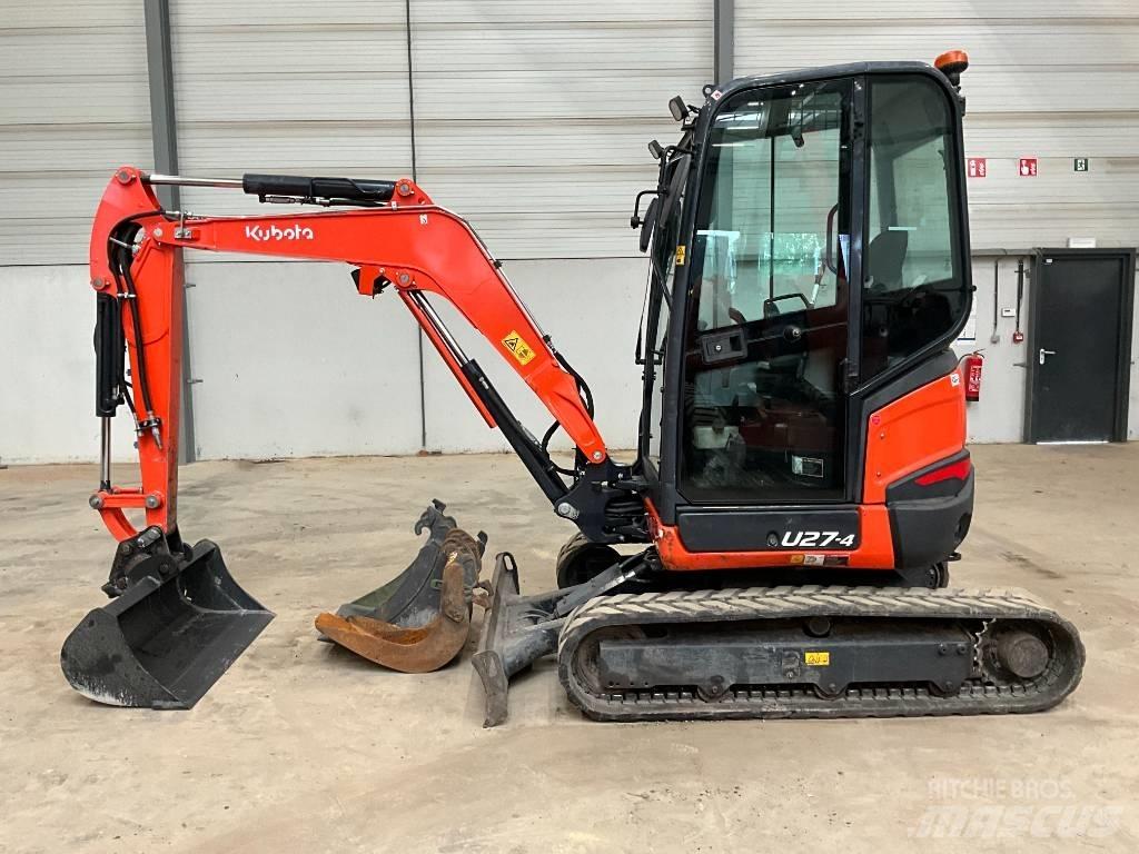 Kubota U 27-4 HI Minigravere <7t