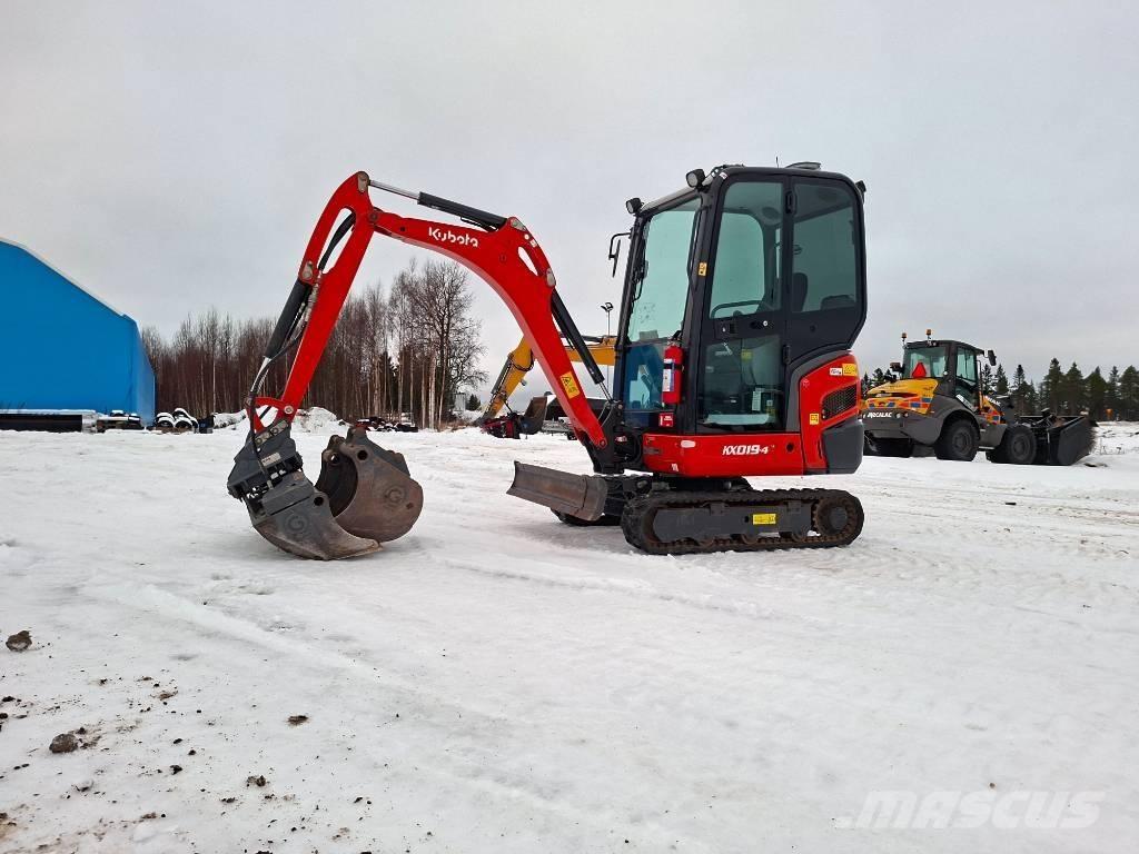Kubota KX019-4 Minigravere <7t
