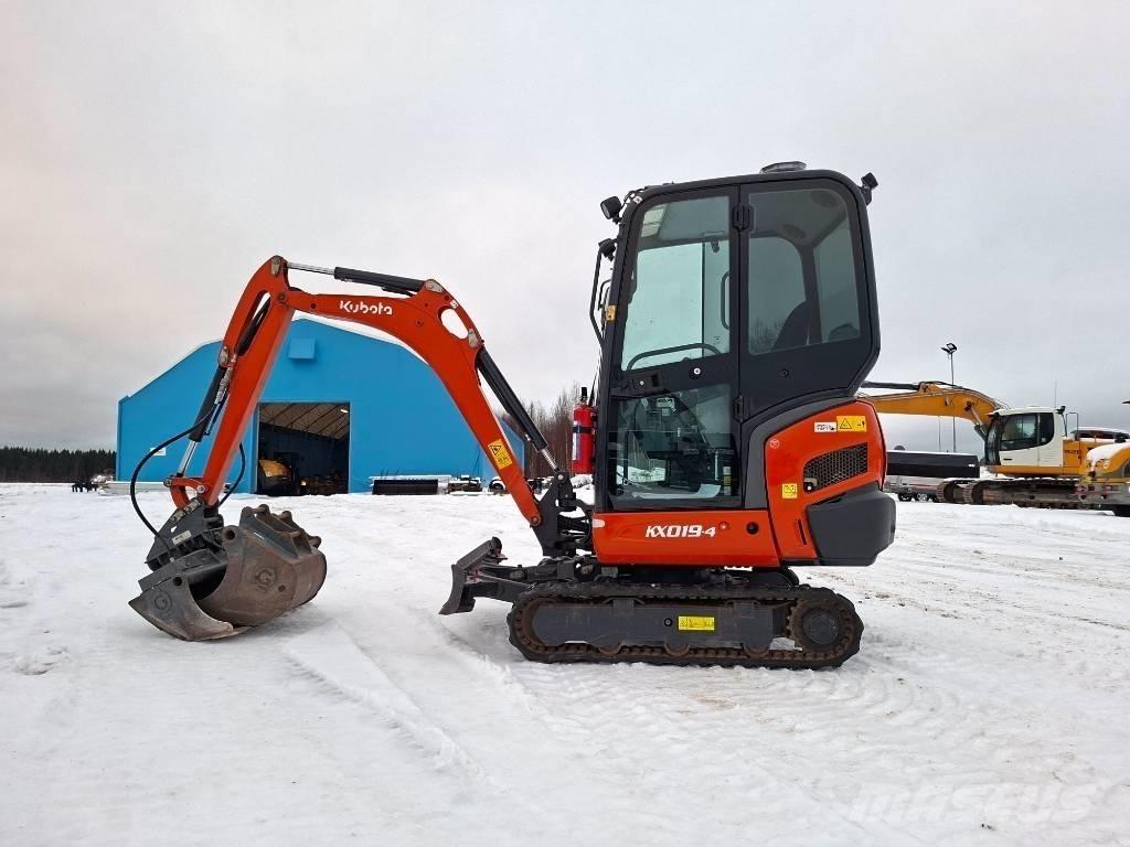 Kubota KX019-4 Minigravere <7t