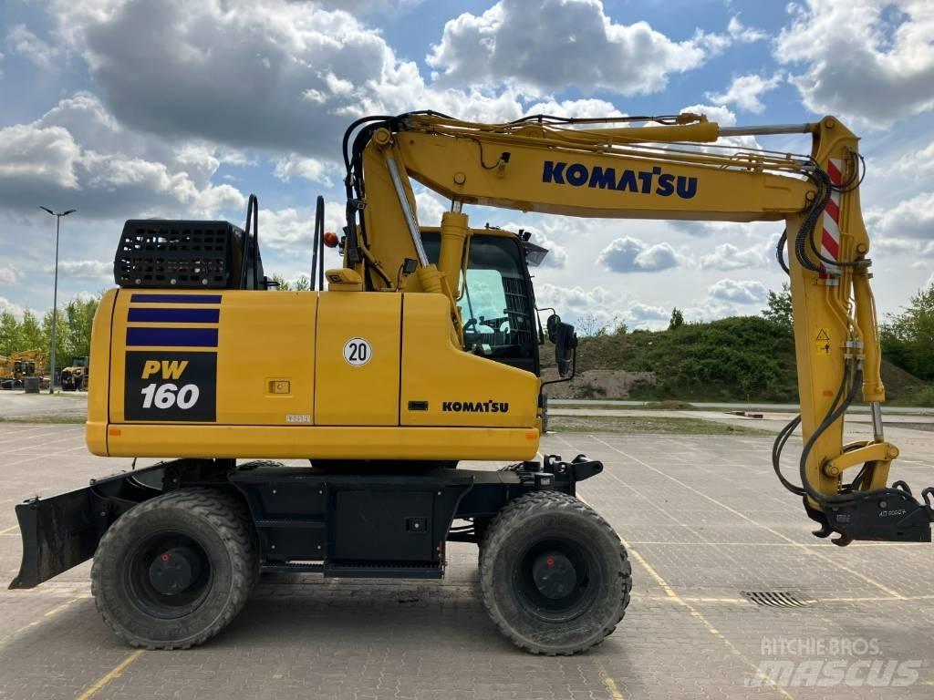 Komatsu PW 160-11 E0 Hjulgravere