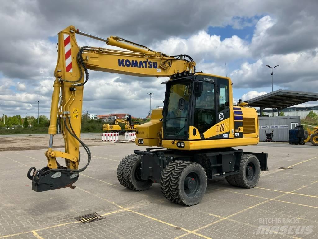 Komatsu PW 160-11 E0 Hjulgravere