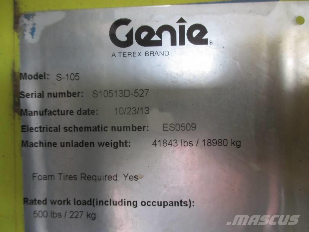 Genie S 105 Teleskop bomlifter