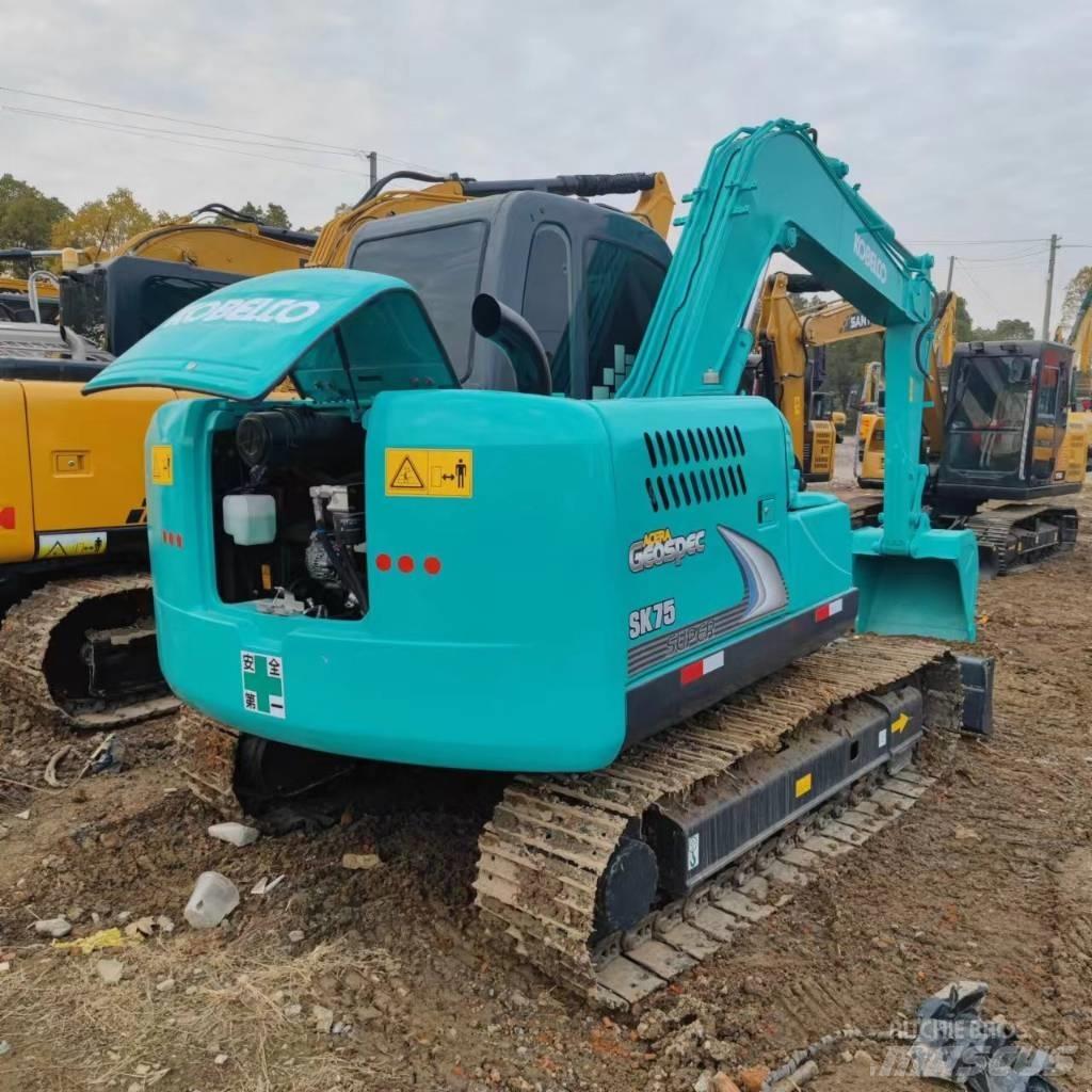 Kobelco SK 75 Beltegraver