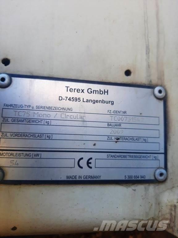 Terex TC75 Minigravere <7t